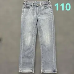 UNIQLO キッズ ヒートテック デニムパンツ 110cm