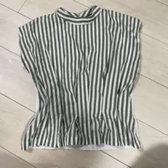 ZARA ノースリーブシャツ　Sサイズ