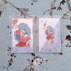 ぴえろ　魔法少女　ガラポン　イラストシート　魔法の妖精ペルシャのサムネイル