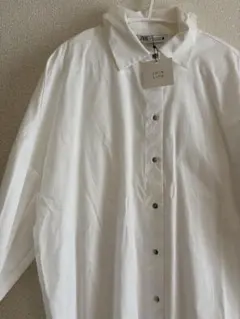 新品未使用　ZARA シャツワンピース