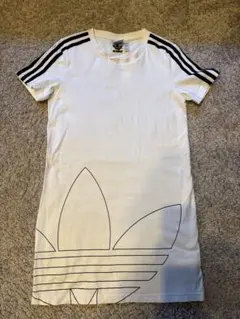 ⭕️adidas originals⭕️ホワイト Tシャツ Sサイズ ワンピース 白