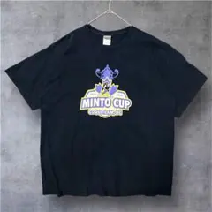 2010 Minto Cup ラクロス Tシャツ XL 黒 ギルダン 古着 希少