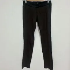 LaBijou 【M】ダークブラウン スキニーパンツ ブラック 動きやすい
