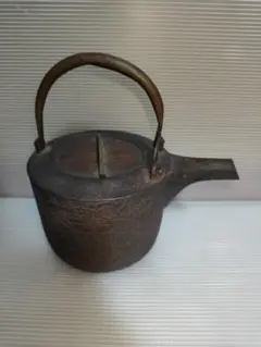 南部鉄瓶 南部老鐵銚子 急須 茶器 年代物 - メルカリ
