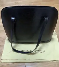 Louis Vuitton 黒 エピレザー リュサック　トートバッグ　ビジネス Louis Vuitton 黒 エピレザー リュサック トートバッグ ビジネス