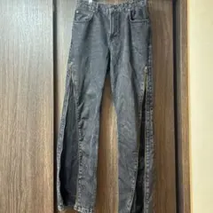 最終値下】TOGA VIRILIS サイドジップ フレアデニム SIZE:44 - メルカリ