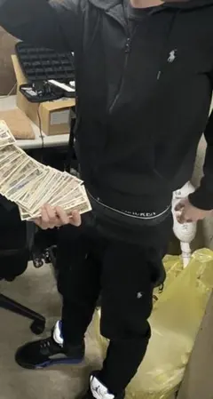 polo ralph lauren スウェットセットアップ　上下usXSサイズ