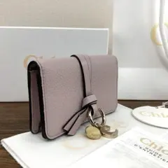 未使用品 Chloe Alphabet カードケース セメントピンク 287のサムネイル