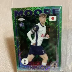2025 Topps UEFA Mikey Moore 緑リフ 99シリ