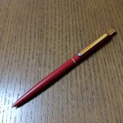 ジャンク品】モンブラン ボールペン スリムライン ボルドー（赤系