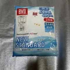 B.V.D. V首半袖Tシャツ 2枚組 Lサイズ