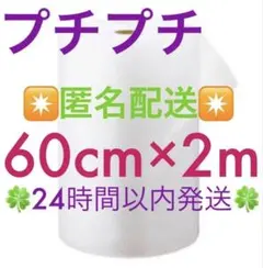 ✴️匿名配送✴️プチプチ 60cm ×2m 緩衝材 クッション材 梱包材 ㉑