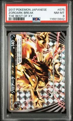 PSA8 ポケモンカード ゾロアークBREAKのサムネイル