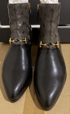 ラスト2020SS GUCCI ホースビット ヒールブーツ　9 1/2 グッチ