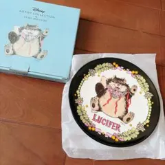 ディズニー　シンデレラ　ルシファー プレート　ヒグチユウコのサムネイル