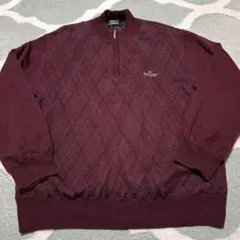 ゴルフハーフジップ