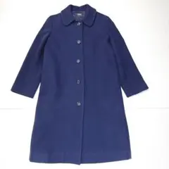A.P.C.】アーペーセー ウール ステンカラーコート S ネイビー - メルカリ