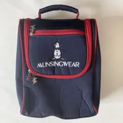 Munsingwear ペンギン刺繍 ゴルフ シューズバッグ