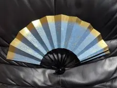 扇子　29cm 4枚組　青海波　舞扇子　舞踊　大衆演劇　着物　和装　小物 扇子 29cm 金青海波 パール 舞扇子 舞踊 大衆演劇 着物 和装 小物