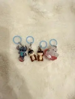 めじるしアクセサリー　ディズニーSUMMER スティッチチップデールベイマックス