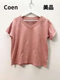 coen 半袖 Tシャツ ピンク Mのサムネイル