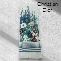 Christian Dior ディオール 鈴蘭 シルク スカーフ 大判 - メルカリ