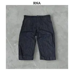 # RNA アールエヌエー　短丈　デニム　パンツ　ロールアップ　インディゴ/Mのサムネイル
