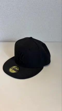 New Era 59FIFTY ブラックキャップ 7 3/8
