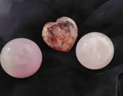 天然石　スフィア　フローライトほか