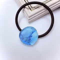 No.25 アルコールインクアート レジンヘアゴム