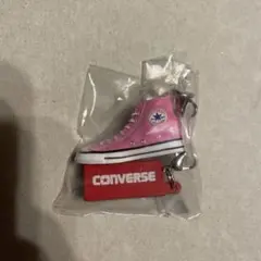 ガチャガチャ　コンバース　CONVERSE めじるしアクセサリー ピンク