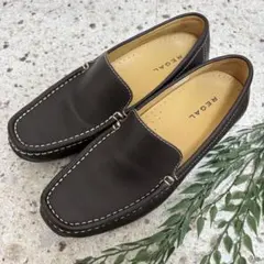 【未使用級】リーガル レザーローファー 24.0 モカシン スリッポン