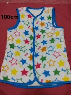 カラフル星柄フリーススリーパー 100cm