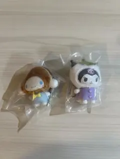 サンリオ　ちびっとも 和菓子　シナモン、クロミセット