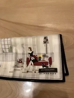 【未使用】BURBERRY バーバリー ハンカチ