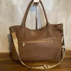 russet 本革　2WAY A4収納 ラシット ショルダーバッグ