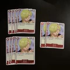 ワンピースカード サンジ r op01-013 赤 2コスト 4枚 - メルカリ