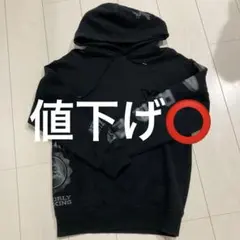 XLARGE ブラックパーカー Sサイズのサムネイル