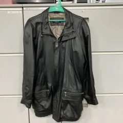 HUMPHREY BOGART HB 羊革ラムレザーレザーコートブラックMサイズ