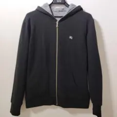 【希少】バーバリーブラックレーベル リバーシブルパーカー 2 ホースロゴ