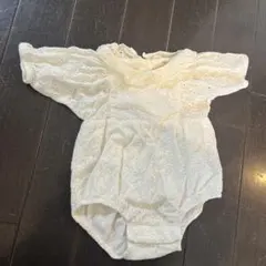 H&M ホワイトロンパース 4-6M