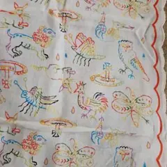 vivienne westwood　鳥　蝶　ハンカチ