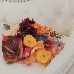 ウエディングブーケ ブートニア 結婚式 前撮り