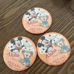AULANI ミッキーマウス ピンバッジ 3個セット