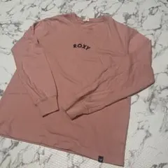 (11)ROXY ピンク 長袖Tシャツ