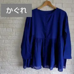 かぐれ（kagure）ボイルギャザー2WAYブラウスのサムネイル