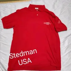 USA製　ポロシャツ　STEADMAN　企業ロゴのサムネイル