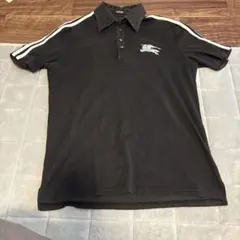 BURBERRY BLACK LABEL ポロシャツ ブラック 3 y2k