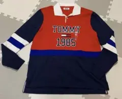 新品）TOMMY HILFIGERの襟付き長袖ポロシャツ