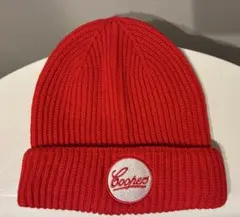 ビーニー ニット帽 リブ 刺繍•クーパーズ •希少•新品
